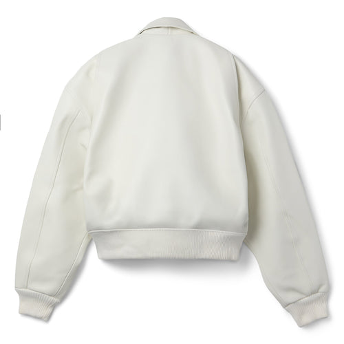 Adidem Asterisks Lambskin Jacket (White)