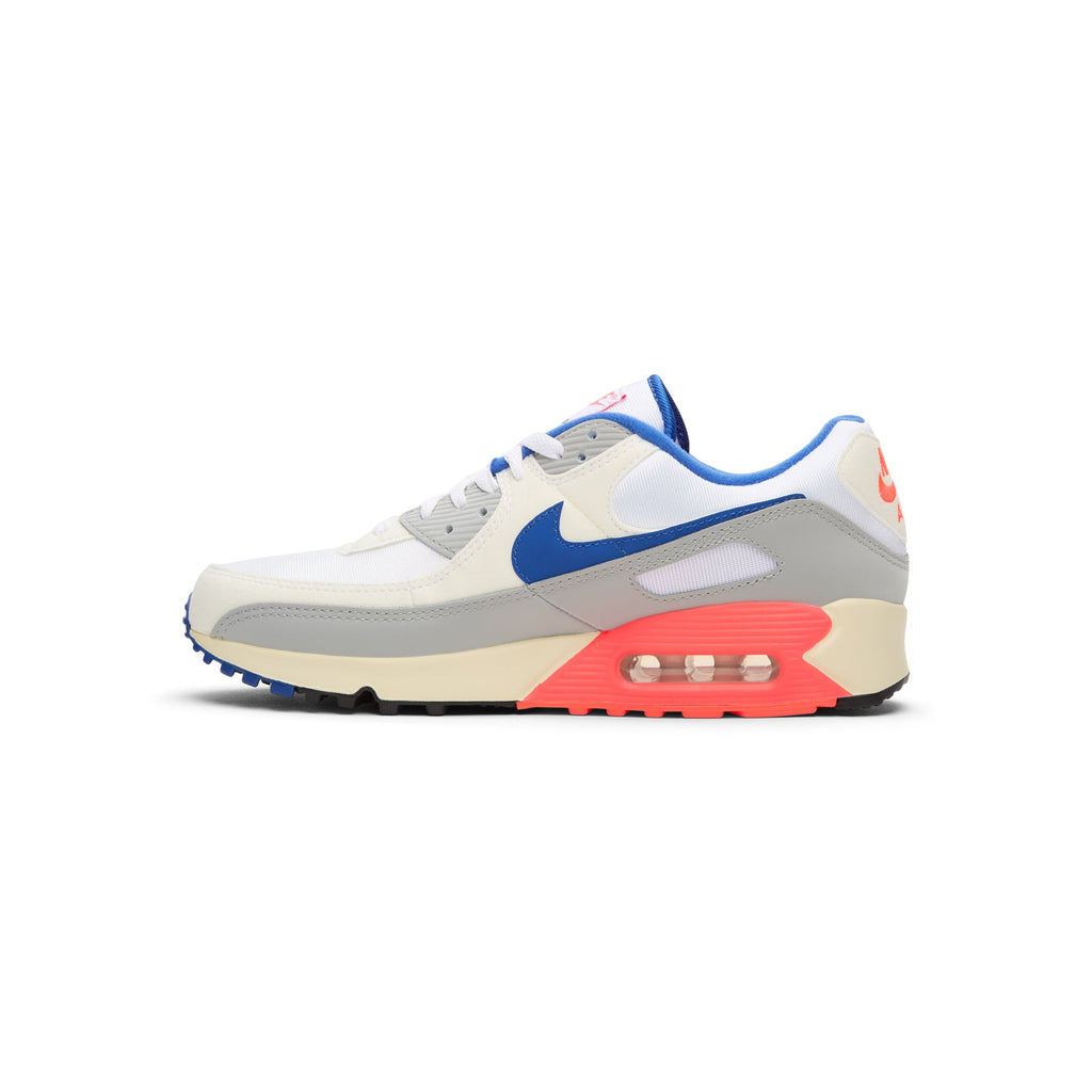 Nike Air Max 90 (Lt Base Grey/Sport Royal-Coconut Milk)