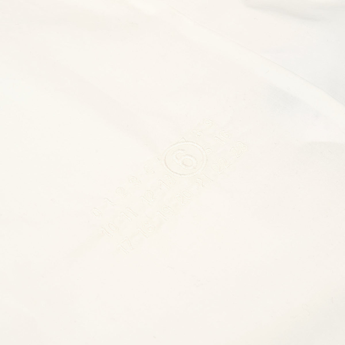 MM6 Maison Margiela Long-sleeved Top (Off White)